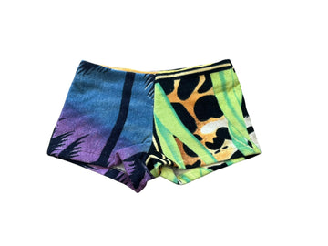 Queen Bee Short in Leopard Sunset