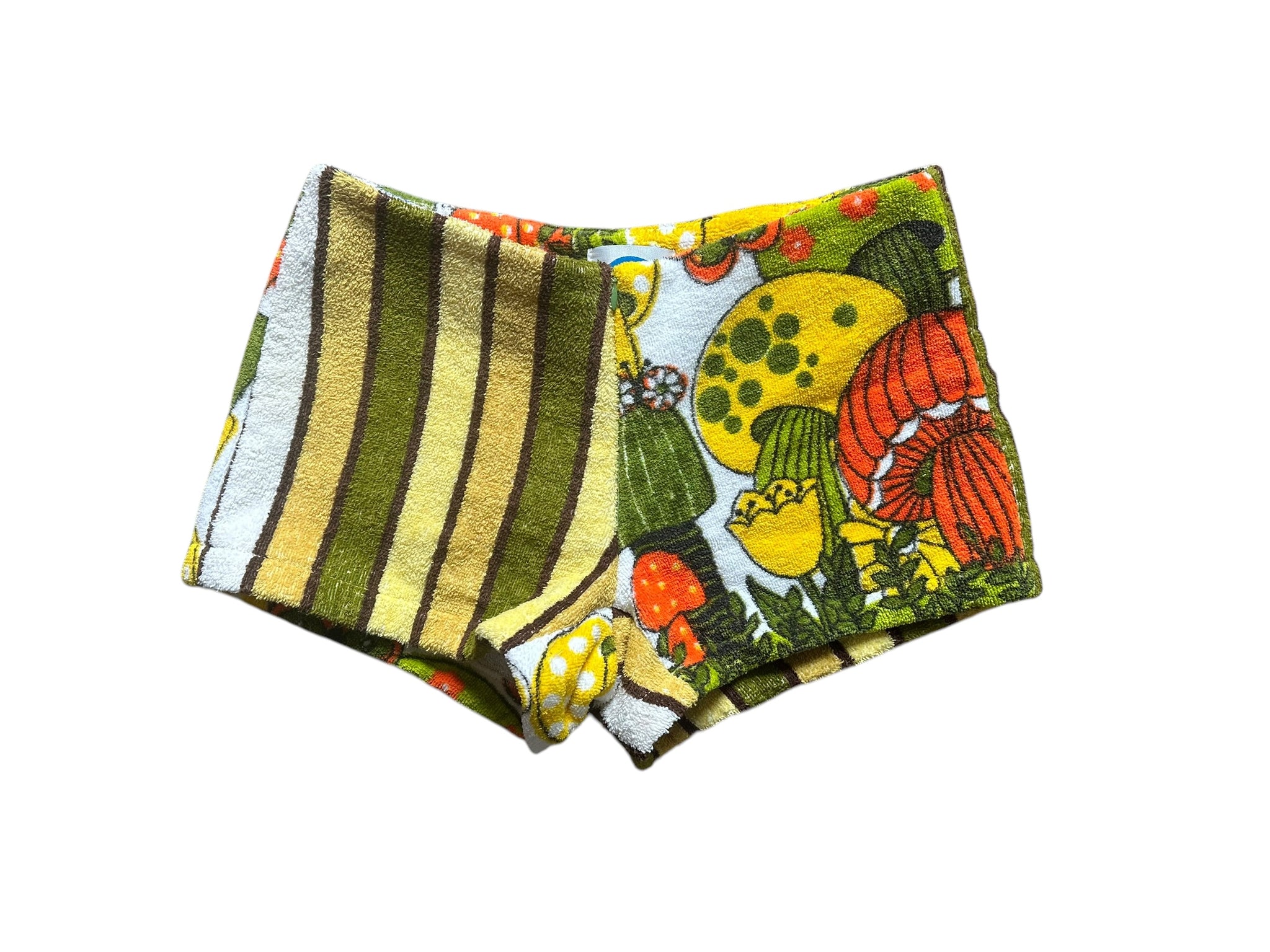 Queen Bee Short in Shroom Stripe