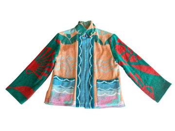 Ragazza jacket in Art Deco Shell