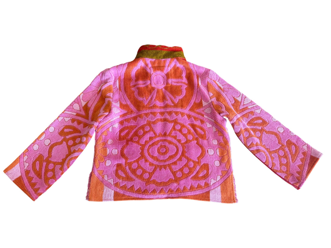 Ragazza jacket in Palm Beach Pink Medallion