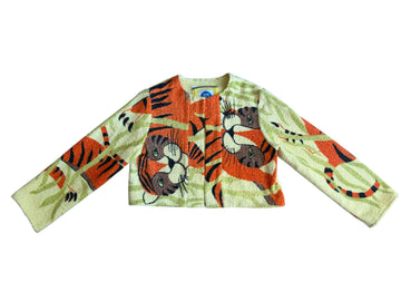 Chica jacket in Tigers and Tigers and Tigers