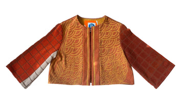 Chica jacket in WIse Mama Owl