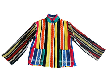 Ragazza jacket in Multi Stripe Ropes