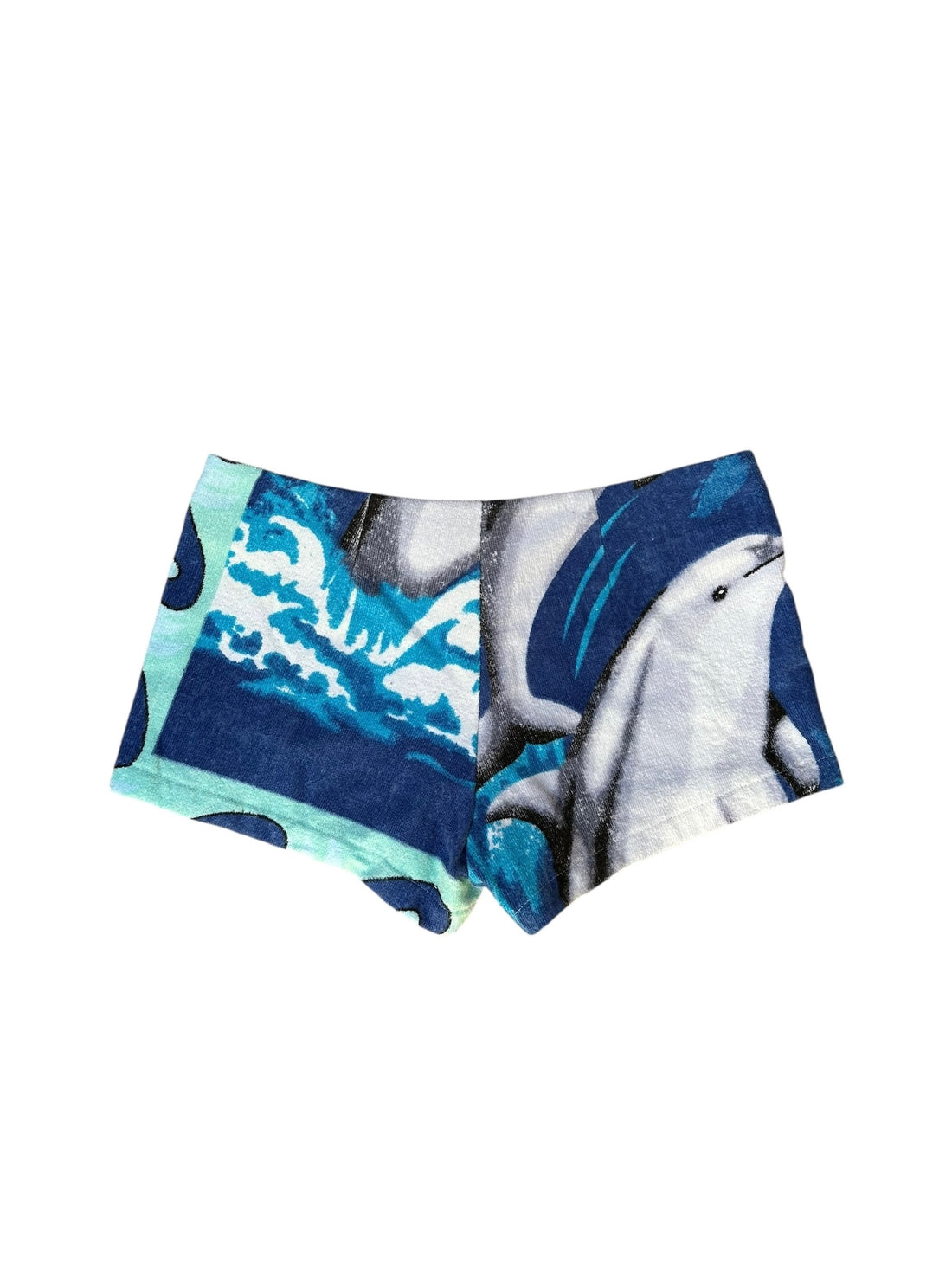Queen Bee Short in Dolphin Waves