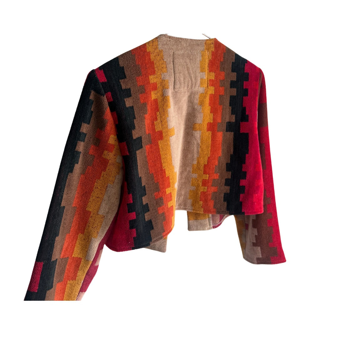 Chica jacket in Earth & Fire