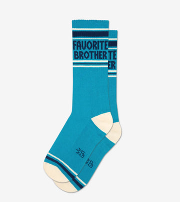 Gumball Poodle Socks: Favorite Brother