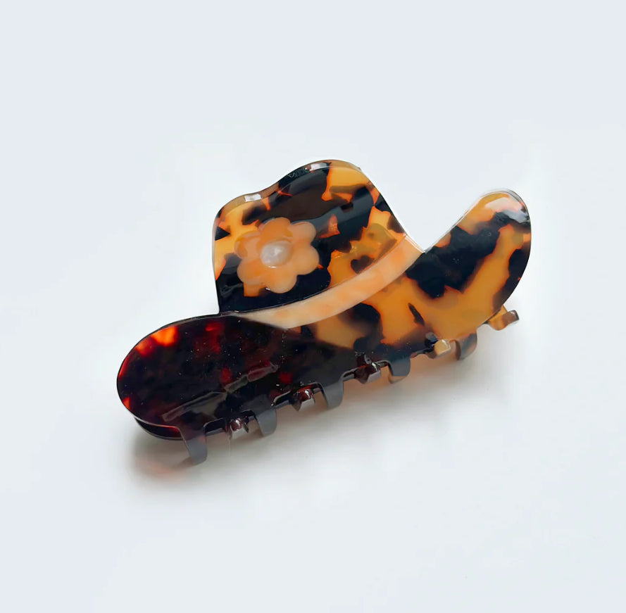 Cowboy Hat Hair Claw