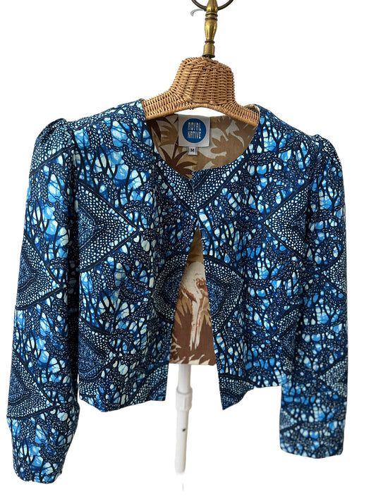 Mila jacket in Royal Hues/In the Amazon