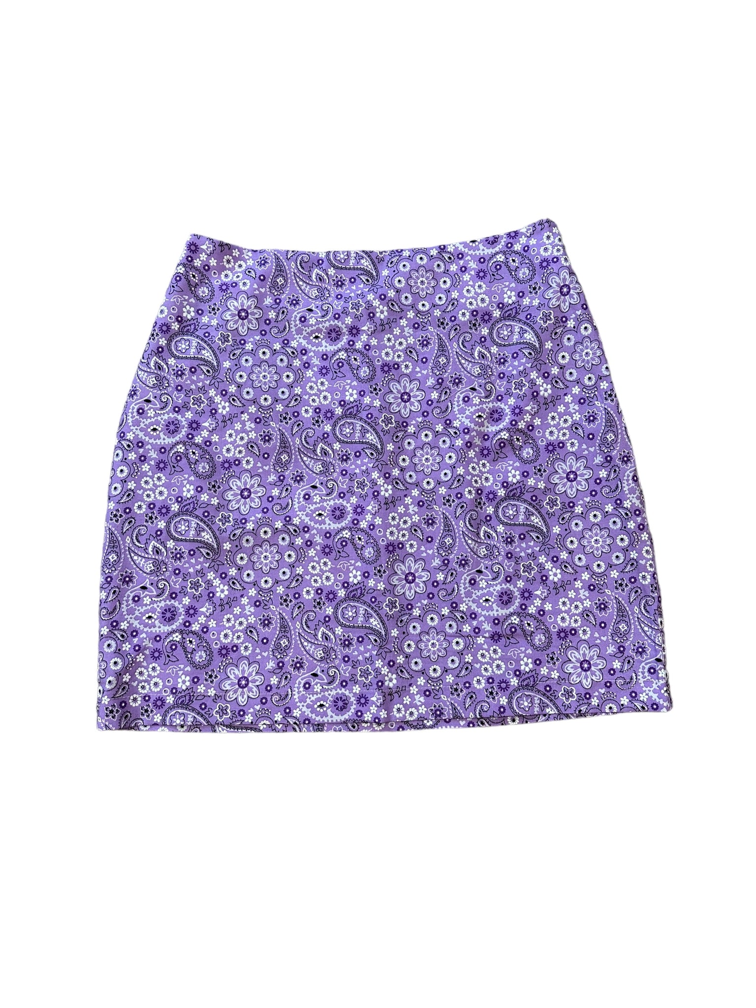 Virgo skirt in Lavender Bandana