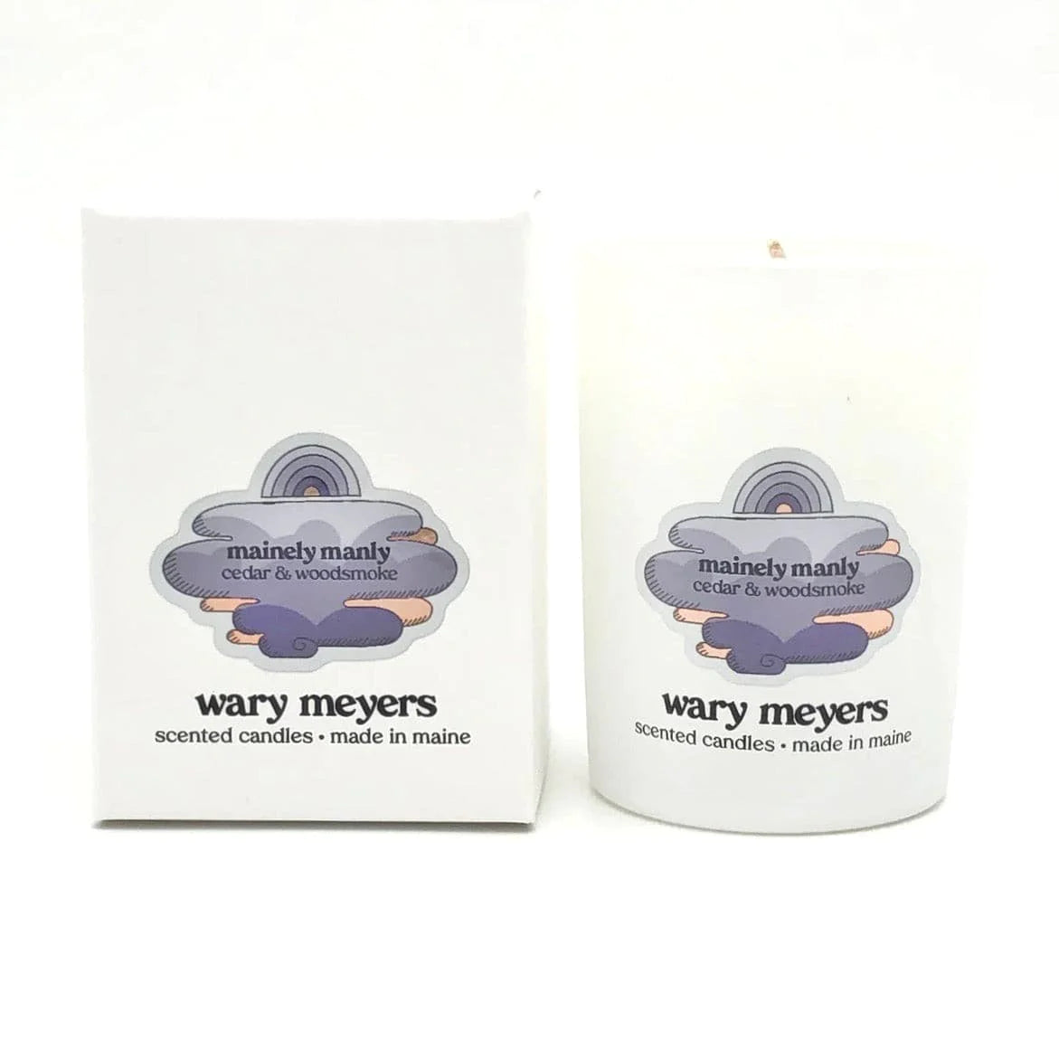 Wary Meyers Scented Candle: Mainely Man
