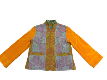 Ragazza jacket in Goldfish Flower Power