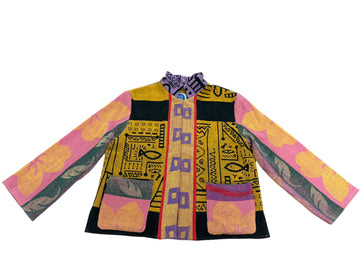Ragazza jacket in Ancient Symbols