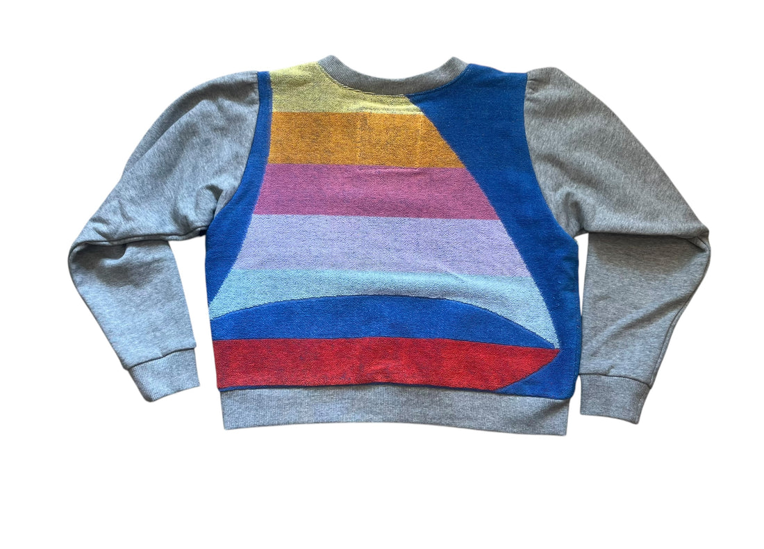 Lake sweatshirt in Sun Stripe