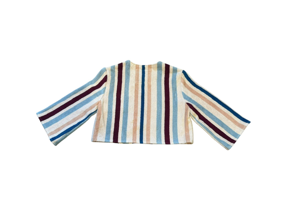 Chica jacket in Sea and Sand Stripe