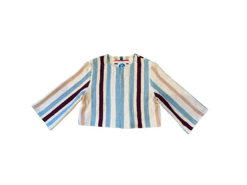 Chica jacket in Sea and Sand Stripe