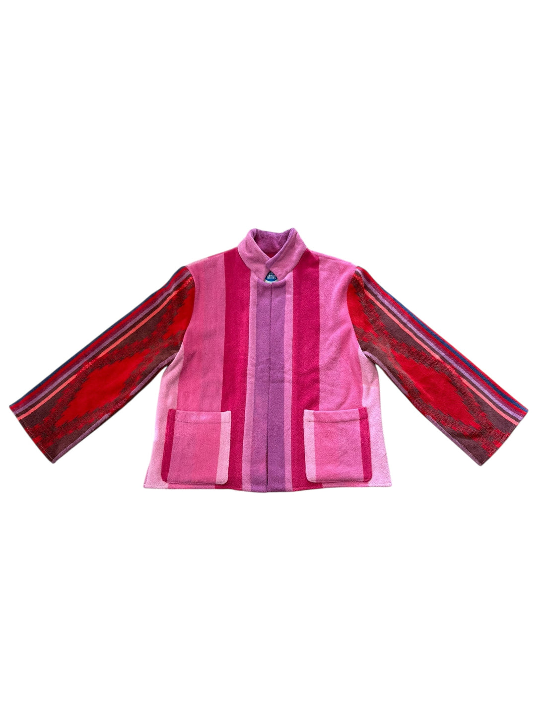 Ragazza jacket in Pink Pendleton