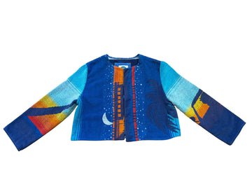 Chica jacket in Palm Tree Moon