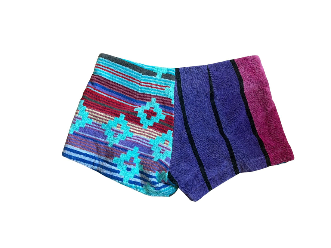 Queen Bee Short in YSL Patchwork