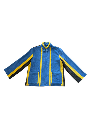 Ragazza jacket in Blue Bumble Bee