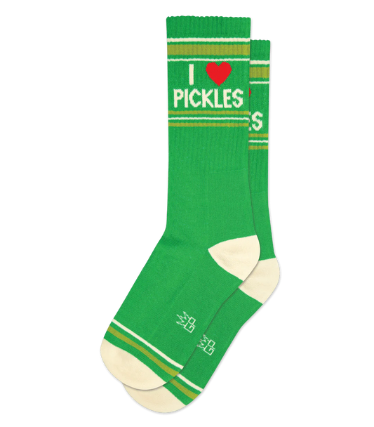 Gumball Poodle Socks: I Love Pickles