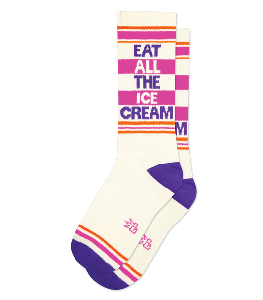 Gumball Poodle Socks: Eat All The Ice Cream