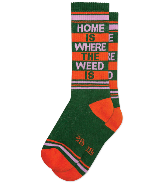 Gumball Poodle Socks: Home is Where the Weed is