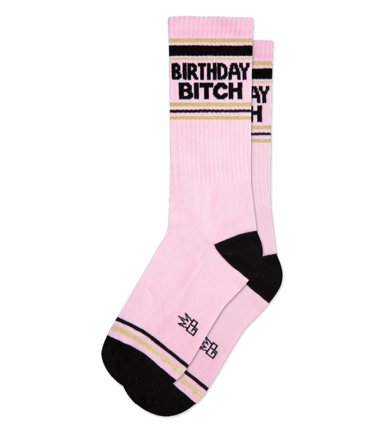 Gumball Poodle Socks: Birthday Bitch