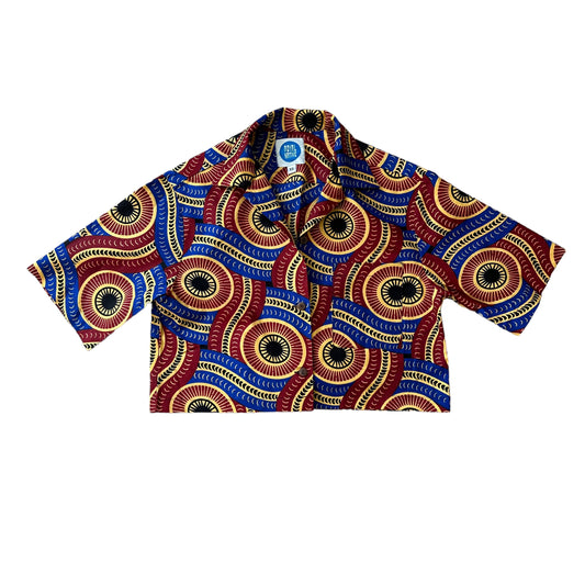 Venice Hawaiian shirt in Sundials
