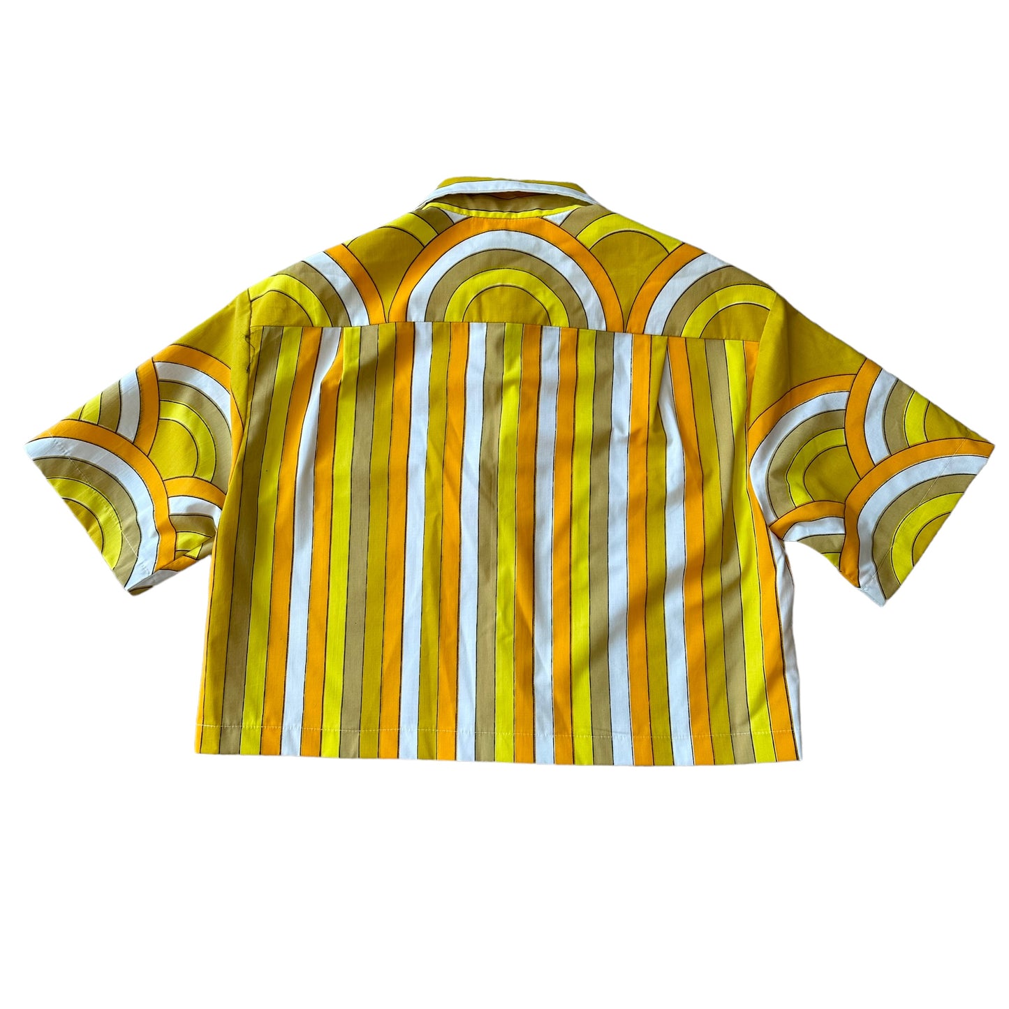 Venice Hawaiian shirt in Sunshine Stripe