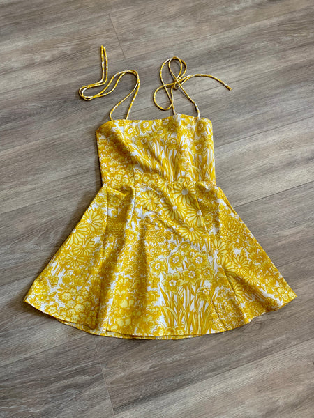 Lucia Dress in Golden Gardens