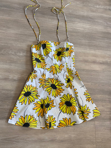 Lucia Dress in Champs de Tournesol