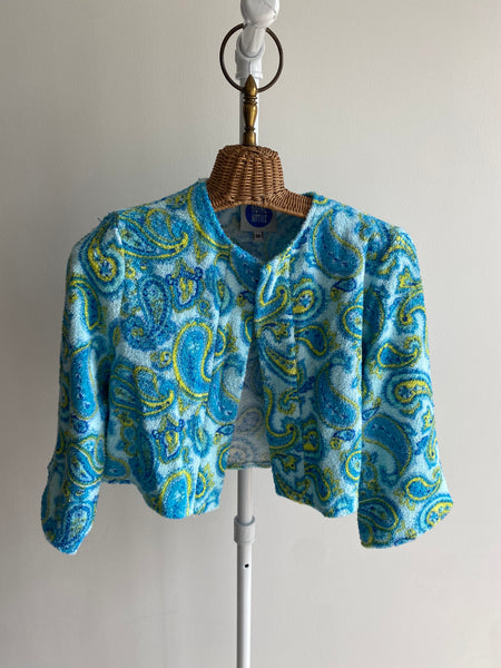 Chica jacket in Poolside Paisley