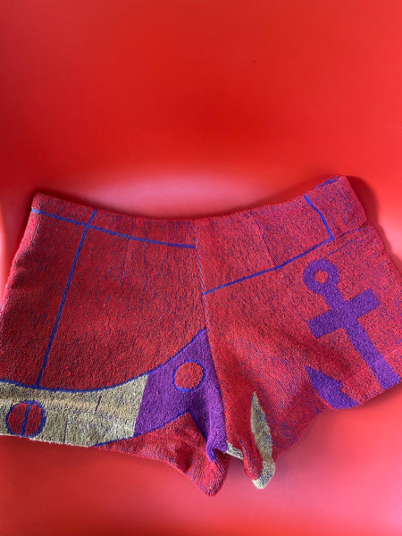 Queen Bee Shorts in Anchor Down