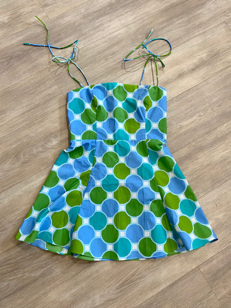 Lucia Dress in Dottie Hottie