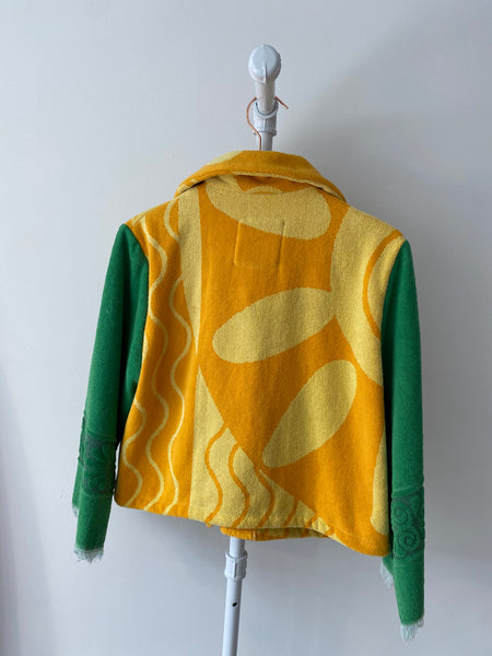 Dani L/S jacket in Sunshine & Grass
