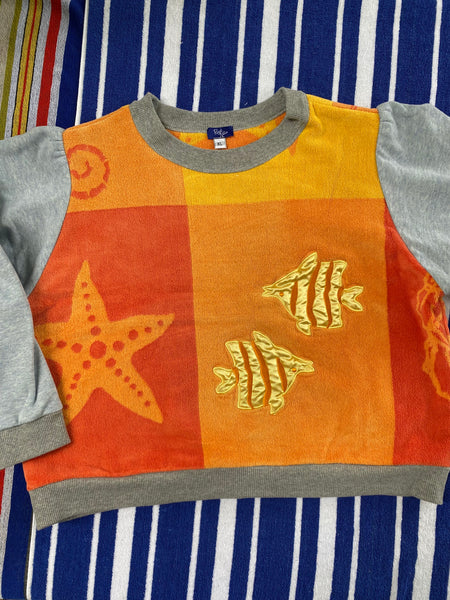 Lake sweatshirt in Satin Star Fish